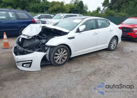 2015 Kia Optima Ex из США, поврежденный, VIN 5XXGN4A73FG469044